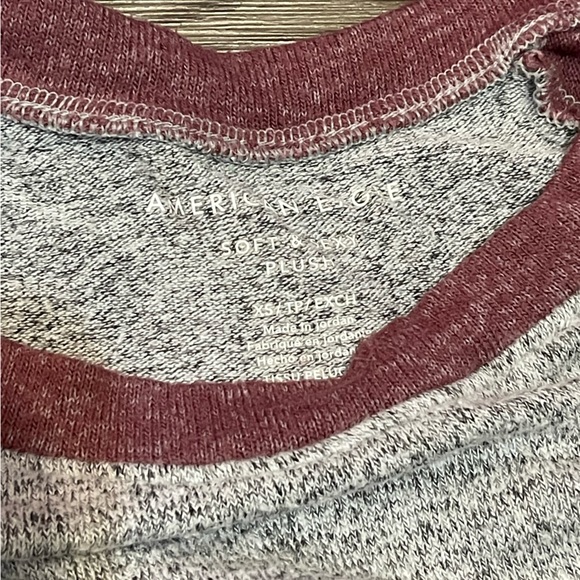 American Eagle Soft and Sexy plush long sleeve shirt - Picture 2 of 2